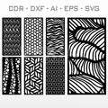 PAQUETE DISEÑO CELOSIAS - #011 (CDR, DXF, AI, EPS, SVG)
