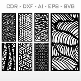 PAQUETE DISEÑO CELOSIAS - #011 (CDR, DXF, AI, EPS, SVG)