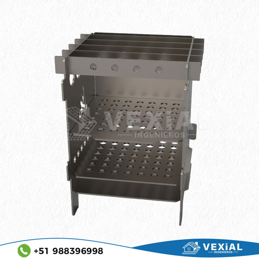 ARCHIVOS PARA FABRICAR HORNILLO PORTATIL PARA CAMPING (159x152x200(h) mm)