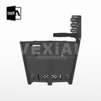 ARCHIVOS DXF PARA PARRILLA BAJA EXAGONAL PLEGABLE (469 x 469 x 453(h)+277(h)) - MALETIN