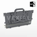 ARCHIVOS DXF PARA PARRILLA PLEGABLE (558x328x320(h)+100(h)mm) - MALETIN
