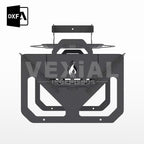 ARCHIVOS DXF PARA PARRILLA PORTATIL (520x320x203+142(h)mm) - MALETIN