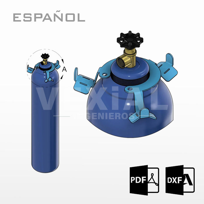 PLANOS GANCHO PARA TANQUE DE GAS