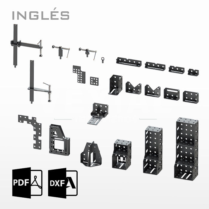 KIT COMPLETO - PLANOS PARA ACCESORIOS DE SUJECIÓN