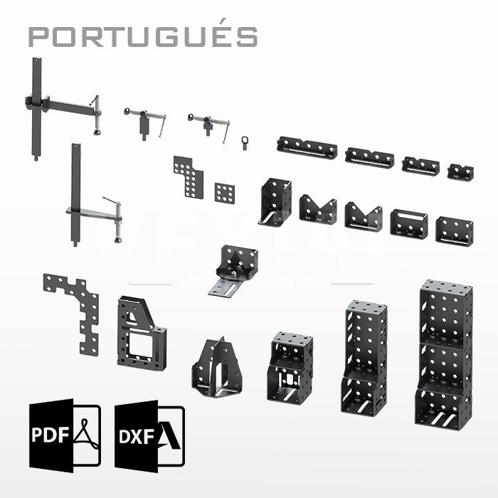 KIT COMPLETO - PLANOS PARA ACCESORIOS DE SUJECIÓN
