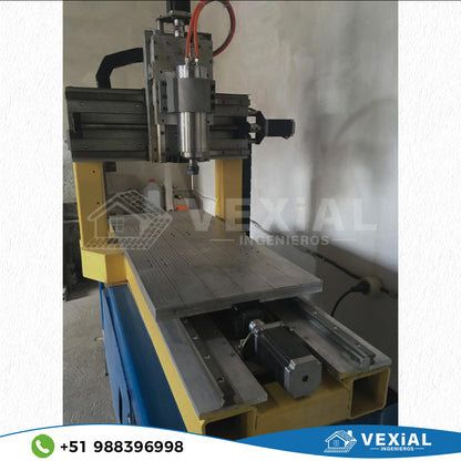 PLANOS COMPLETOS PARA FABRICAR UNA FRESADORA CNC DE METAL - AREA DE TRABAJO (800×350×200mm)