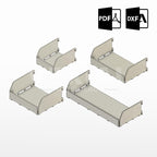 PLANOS PARA ORGANIZADOR DE HERRAMIENTAS SLOTWALL/PEGBOARD (1200x1200) (1200x600)