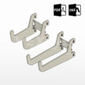 ORGANIZADOR DE HERRAMIENTAS SLOTWALL/PEGBOARD (1200x1200) (1200x600)