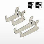 PLANOS PARA ORGANIZADOR DE HERRAMIENTAS SLOTWALL/PEGBOARD (1200x1200) (1200x600)