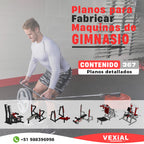 367 PLANOS EN PDF PARA FABRICAR MAQUINAS DE GIMNASIO