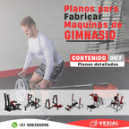 367 PLANOS EN PDF PARA FABRICAR MAQUINAS DE GIMNASIO