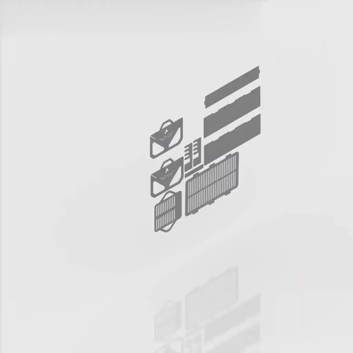 ARCHIVOS DXF PARA PARRILLA PORTATIL (520x320x203+142(h)mm) - MALETIN